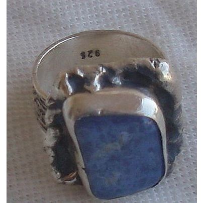 Lace glass silver ring SL 91
