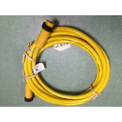 ROBOTIC RSRK 301-641/12FT, MACHINE CABLE ASSEMBLY CORDSET LUMBERG 909641,EW