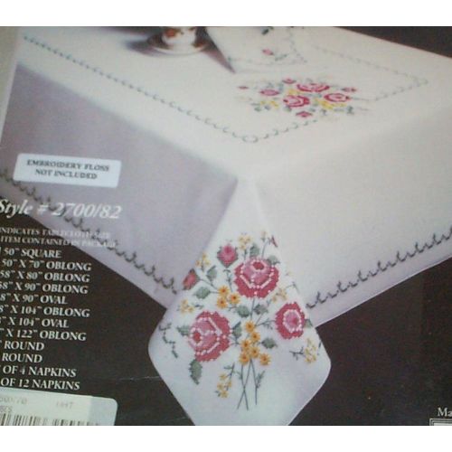 Tobin - Bouquet Of Roses Tablecloth - 50x70