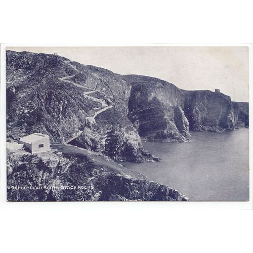 South Stack Rocks Holyhead Anglesey Postcard 646