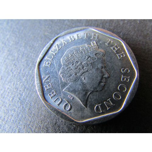 2010 QUEEN ELIZABETH II EAST CARIBBEAN STATES FIVE CENTS. D