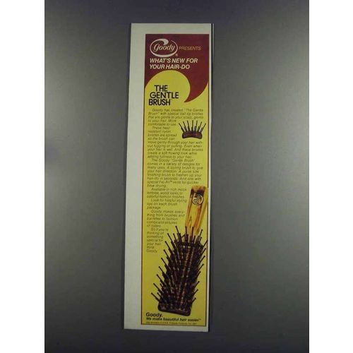1982 Goody Gentle Brush Ad