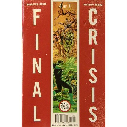 Final Crisis (2008 Ltd) # 004 VFN+ (CvrA) ORIG US COMICS