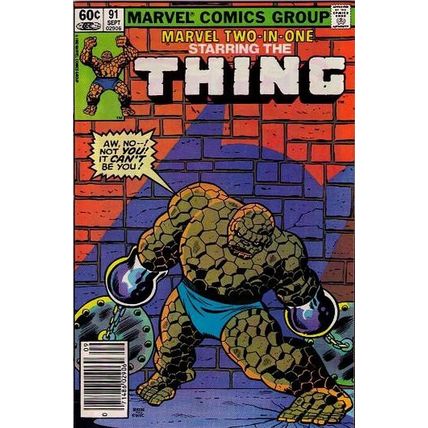 Marvel Two-in-one (Vol 1) # 091 VFN BRONZE AGE COMICS