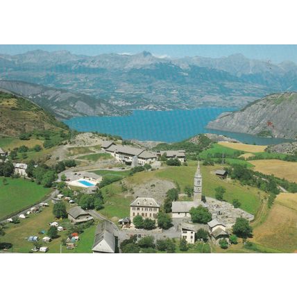 Serre Poncon France Postcard unused VGC