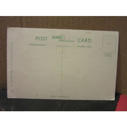 GREENHILL GARDENS, WEYMOUTH, DORSET. unused vintage postcard by E T W Dennis =