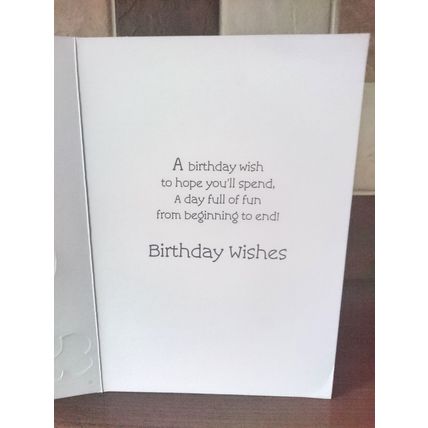 Age 10 Birthday Card - ( CHEAP COLLECTION ONLY CARDS ) - 006
