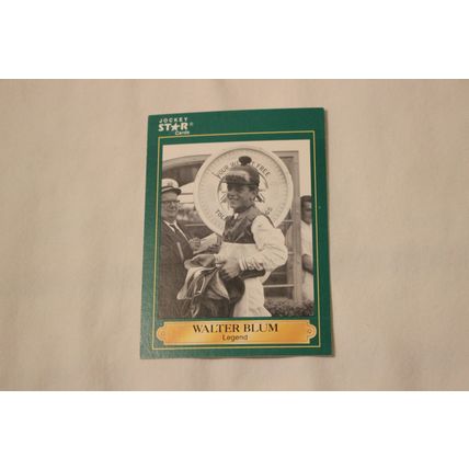 Walter Blum 1991 Jockey Star NO. 11
