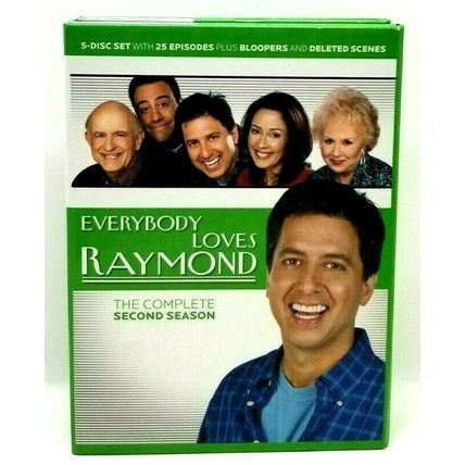 Everybody Loves Raymond Complete Second Season DVD (2004) 5-Disc Set (L57)