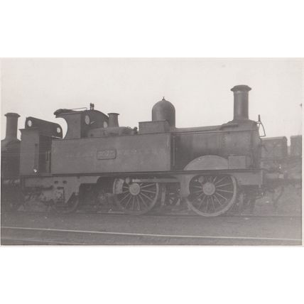 GWR 5/7 Class No 3575 Train at Oxley Station Real Photo Railway Postcard