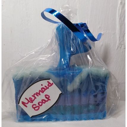 Handmade Mermaid soap - Tropical Paradise aroma! FREE SHIPPING! Multiples avail