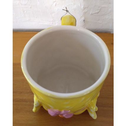 Topsy Turvy Yellow Chick 14 Oz. Ceramic Mug 2012 Easter Spring Animal - NWT