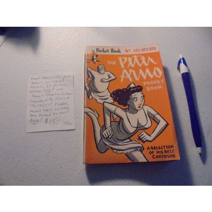 Limited Edition PETER ARNO CARTOONS Paperback* 1946 * VF * $15.00