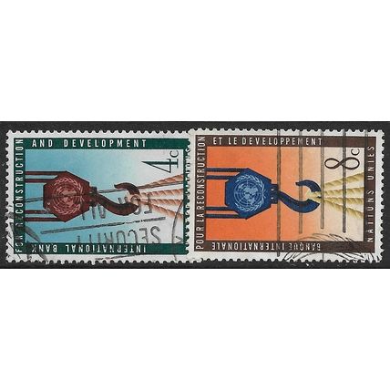 1960 Michel 92/93 - fine used (o)
