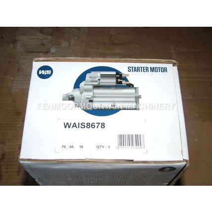 Starter Motor WAI 8678 Caterpillar 3T8191 Delco 1108447 Denso 228000-5860,
