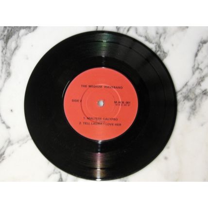 The Medium Waveband Space Medley Tell Laura I Love Her 45rpm Vinyl Record no-CD