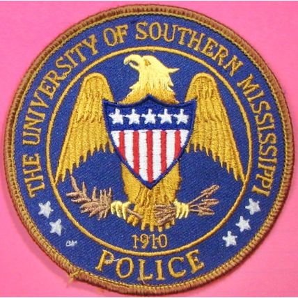 Police Dept, University Of Southern Mississippi. PP13.