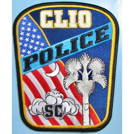 Clio, SC Police dept. PP28.