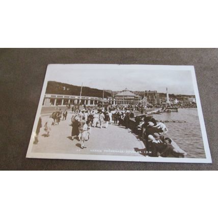 1932 fr real photo Postcard - Harris Promenade - Isle of Man