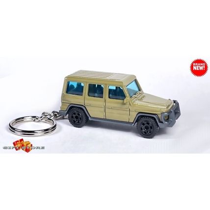 HTF RARE KEYCHAIN TAN MERCEDES G CLASS AMG G WAGON CUSTOM Ltd GREAT GIFT
