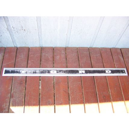 1972 FORD RANCHERO TAILGATE TRIM FINISH PANEL OEM