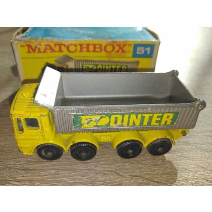 Matchbox - No51 8-Wheeler Truck and Original Box