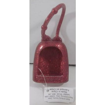 Bath & Body Works PB Pocket*Bac Holder Red Glitter