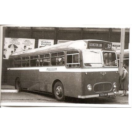 Black & White Photograph of Northern General Transport Co. Ltd. - GCN 44
