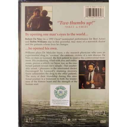 NEW SEALED AWAKENINGS DELUXE WIDESCREEN DVD stars ROBERT DE NIRO ROBIN WILLIAMS