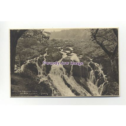 Ju205 - Betws-Y-Coed Swallow Falls Judges Postcard 1923