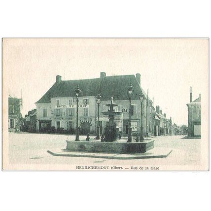18 - HENRICHEMONT - RUE DE LA GARE