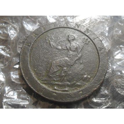 1797 George III "Cartwheel" penny.