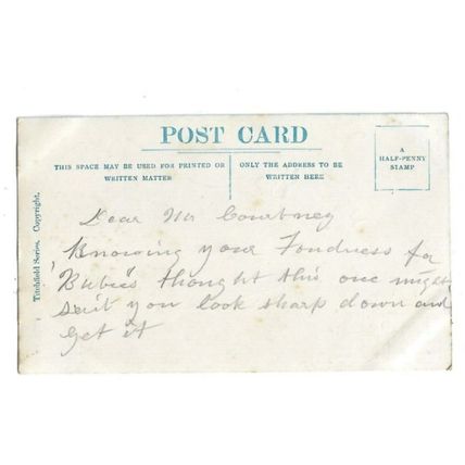 The Southend Prize, Essex, Comic Novelty Postcard.