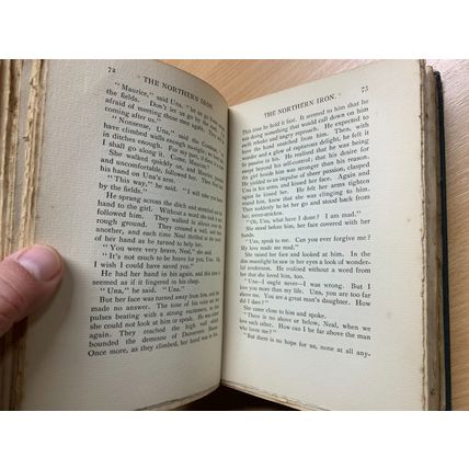 RARE* 1907 GEORGE A BIRMINGHAM "THE NORTHERN IRON" FICTION ANTIQUE BOOK (P4)
