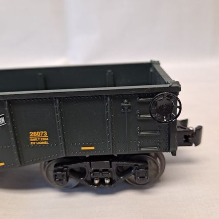 Lionel Lines 626073 C&NW GONDOLA CAR w/Coil Covers O gauge Train 1:48 Scale