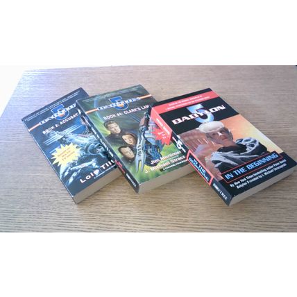 BABYLON 5 - TV Tie-In Novels Book Bundle (3 Paperbacks)