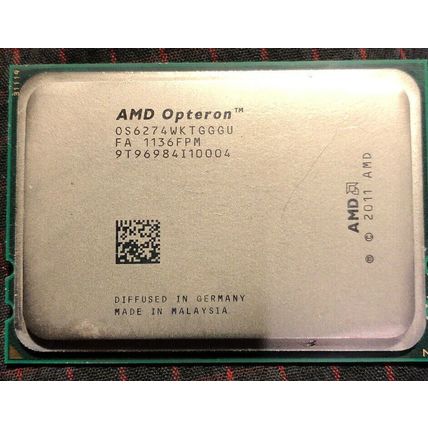 OS6274WKTGGGU AMD OPTERON CPU 2.2GHz,16 CORE SKT G34