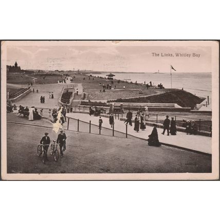The Links, Whitley Bay, Northumberland, 1916 - Valentine's Postcard