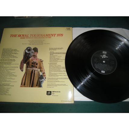 MASSED BANDS LP LOT OF 2 - EDINBURGH MILITARY TATTOO/THE ROYAL TOURNAMENT 1978