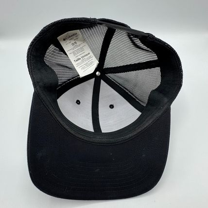 Columbia Spring Grove Trucker Hat Snapback Black Outdoor Patch Logo Unisex O/S