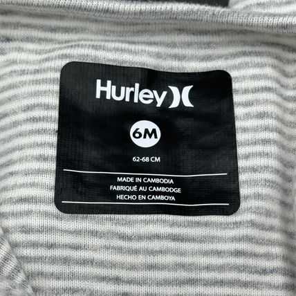 Hurley Infant Boy/Girl Footed Coveralls - Long Sleeve Size 6 Months