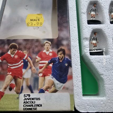 Subbuteo lw team ref 579 - JUVENTUS ASCOLI CHARLEROI UDINESE NM
