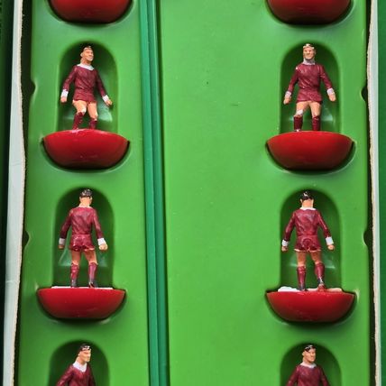 Subbuteo Heavyweight LIVERPOOL ABERDEEN STIRLING NUMBER 41 BOX TEAM SET - HW