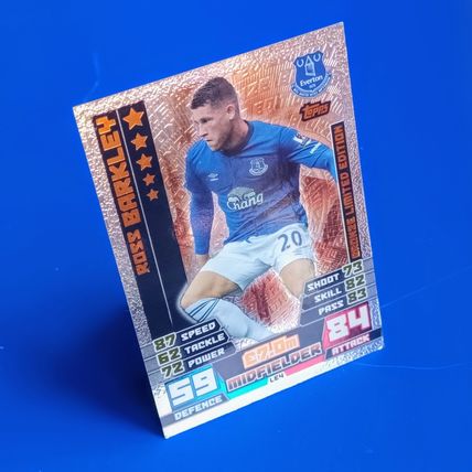 Match Attax 2014/15 Ross Barkley Bronze Limited Edition