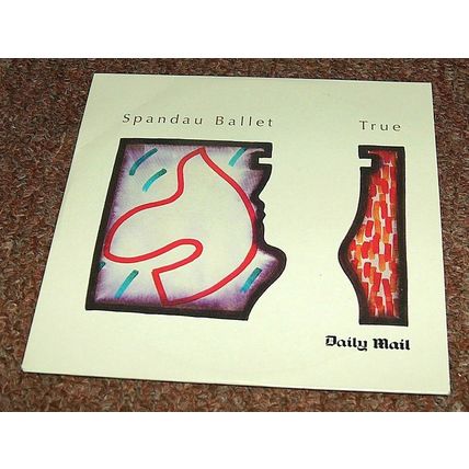 SPANDAU BALLET : TRUE - PROMO CD from the DAILY MAIL newspaper *