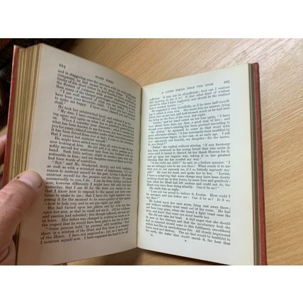 RARE* 1914 CHARLES DICKENS HARD TIMES FIRESIDE EDITION ANTIQUE HB BOOK (P4)