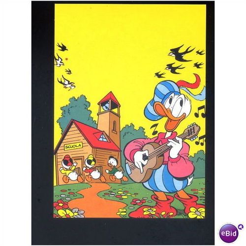Cinema 137/2 DISNEY Donald Duck Postcard by Biondetti
