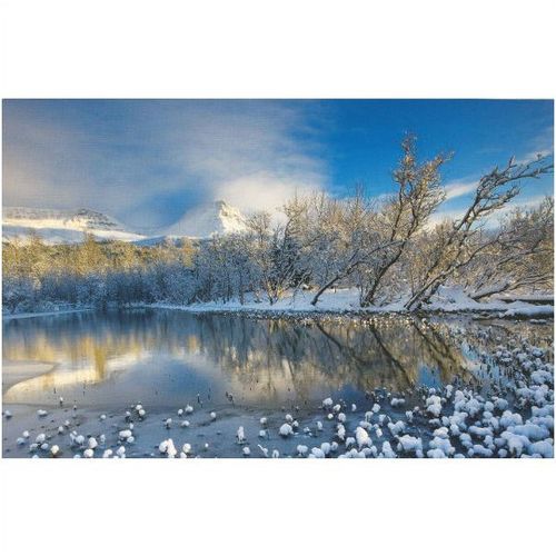 Frimerkjasalan: Calm Evening at Mount Esja.