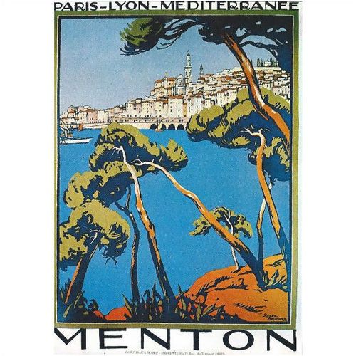 Paris-Lyon-Mediterranee: Menton.