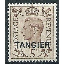 Tangier 1949 SG265 5d Brown Mounted Mint ....